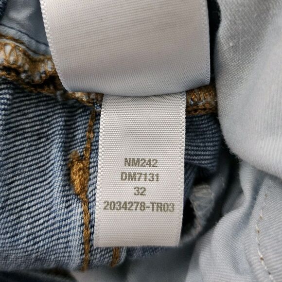 Madewell Jeans Womens 32 Blue Mid Rise Kick Out Flare Crop Brinton Wash Raw Hem - Picture 6 of 11